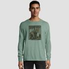 Hanes Men's Long Sleeve National Parks Service T-shirt - Cypress