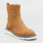 Women's Callah Pull-on Boots - Universal Thread Chestnut