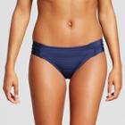 Women's Tabside Hipster Bikini Bottom - Mossimo Navy (blue)