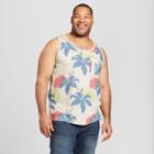 Men's Tall Floral Print Novelty Tank Top - Goodfellow & Co Beachcomber