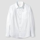 Boys' Long Sleeve Button-down Oxford Shirt - Cat & Jack White M, Boy's,