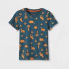 Toddler Boys' Dino Print Jersey Knit Short Sleeve T-shirt - Cat & Jack