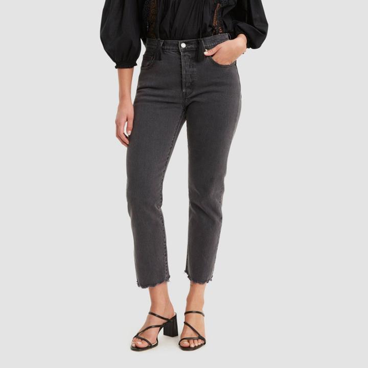Levi's Women's 501 Super-high Rise Straight Cropped Jeans -