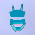 Girls' Mermaid Bikini Set - More Than Magic Aqua