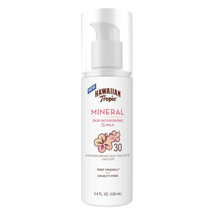 Hawaiian Tropic Mineral Sun Milk Body Lotion - Spf