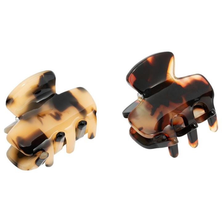 L. Erickson Classic Mini Jaw Hair Clip - Ivory/tokyo
