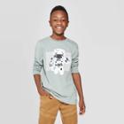 Boys' Long Sleeve Graphic T-shirt - Art Class Blue Xs, Boy's, Green