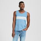 Men's Standard Fit Novelty Tank Top - Goodfellow & Co Blue Beam,