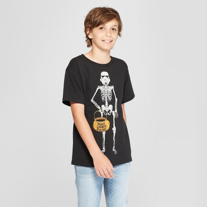 Boys' Star Wars Short Sleeve T - Shirt - Black