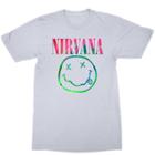 Merch Traffic Women's Nirvana Logo Short Sleeve Graphic T-shirt - Gray