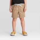 Toddler Boys' Chino Shorts - Cat & Jack Tan 12m, Toddler Boy's, Brown