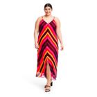 Plus Size Chevron Sleeveless Slip Dress - Christopher John Rogers For Target Pink
