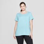 Women's Plus Size T-shirt - C9 Champion Aqua (blue)