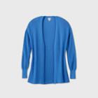 Women's Essential Open-front Cardigan - A New Day Blue