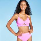 Women's Cinch Trim Cut Out Detail Bikini Top - Shade & Shore