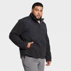 Men's Sherpa Fleece Jacket - All In Motion Black