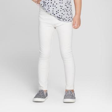 Toddler Girls' Leggings - Cat & Jack Almond Cream