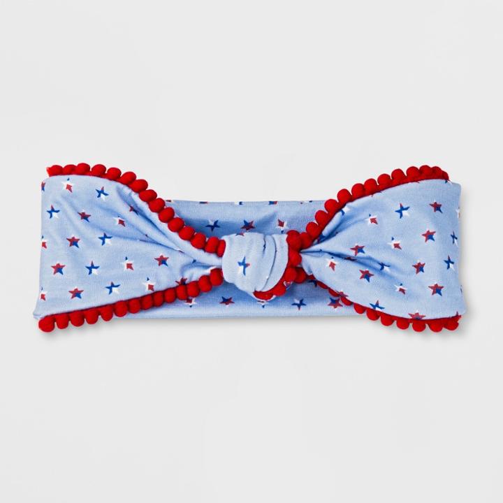 Girls' Americana Star Headband - Cat & Jack Blue