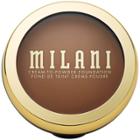 Milani Conceal + Perfect Cream To Powder Makeup - Walnut - 0.28oz, Brown