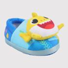 Toddler Girls' Baby Shark Slippers - S,