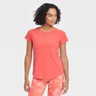 Women's Essential Crewneck Short Sleeve T-shirt - All In Motion Coral Pink