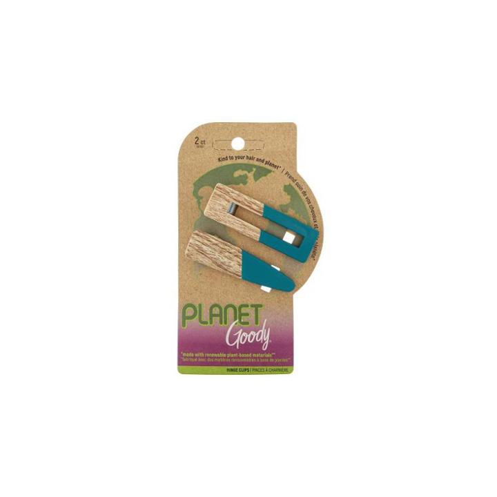 Goody Planet Hinge Hair Clips - Blue