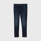 Oversizeboys' Super Stretch Slim Fit Jeans - Cat & Jack Dark Blue