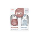 Sally Hansen Nail Polish Duo Good. Kind. Pure. Top Coat & Golden Quartz - 0.66 Fl Oz, Top Coat & Golden Quartz