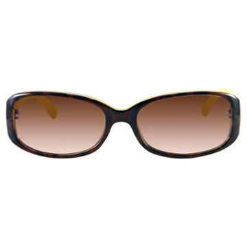 Outlook Eyewear Women's Rectangle Sunglasses - Tortoise (green)