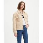 Levi's Women's Ex-boyfriend Sherpa Trucker Jacket - Cloud Cream