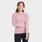 Women's Seamless Core Long Sleeve T-shirt - All In Motion Rosebud