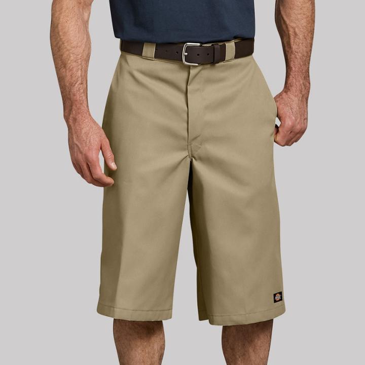 Dickies Men's 16 Trouser Shorts - Khaki Heather