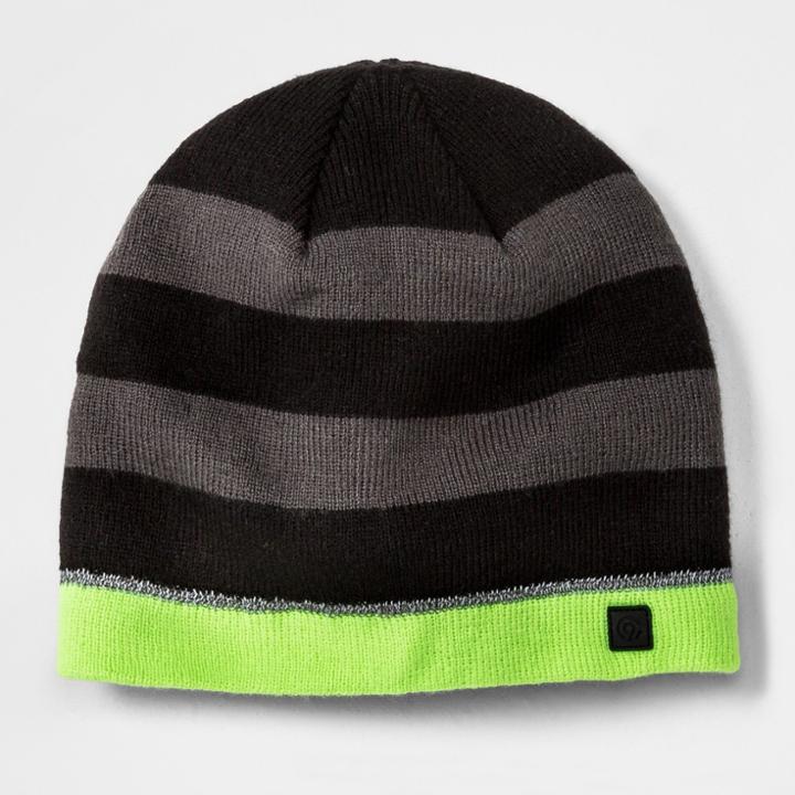 Boys' Stripe Beanie - C9 Champion Black/gray