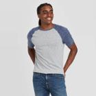 Men's Standard Fit Novelty Crew Neck T-shirt - Goodfellow & Co Gray