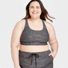 Humankind X Target Pride Adult Plus Size Humankind Crosswords Swim Top - 2x, One Color