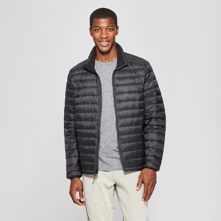 Men's Lightweight Puffer Jacket - C9 Champion Black