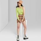 Women's Asymmetrical One Sleeve Bodysuit - Wild Fable