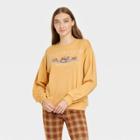 Fifth Sun Women's Dutton Ranch Graphic Sweatshirt - Yellow