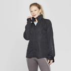 Women's Woven Running Overcoat Jacket - C9 Champion Black
