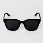 Men's Square Sunglasses - Goodfellow & Co Black