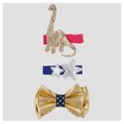 Girls' 3pk Clips And Barrettes Cat & Jack, Gold