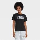 Viacom Women's Bet Short Sleeve Graphic T-shirt - Black