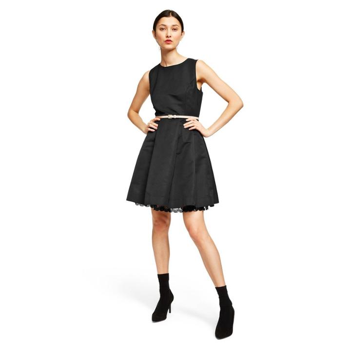Women's Sleeveless Crewneck A-line Mini Dress - Jason Wu For Target Black S, Women's,