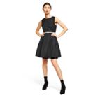 Women's Sleeveless Crewneck A-line Mini Dress - Jason Wu For Target Black S, Women's,