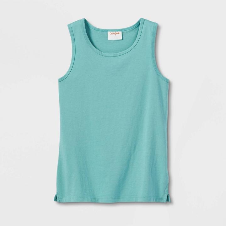 Kids' Tank Top - Cat & Jack Ocean Green