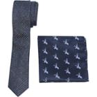 Men's Plaid Deer Check Necktie Set - Goodfellow & Co Red