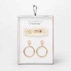 Sugarfix By Baublebar Evening Ready Accessory Gift Set - Pearl, Women's, Size: Small, White Gold