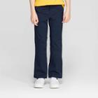 Plus Size Girls' Bootcut Twill Stretch Uniform Chino Pants - Cat & Jack Navy (blue)