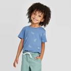 Petitetoddler Boys' Short Sleeve Crew T-shirt - Cat & Jack Blue 12m, Toddler Boy's