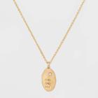Distributed By Target Only One You Short Necklace - Gold